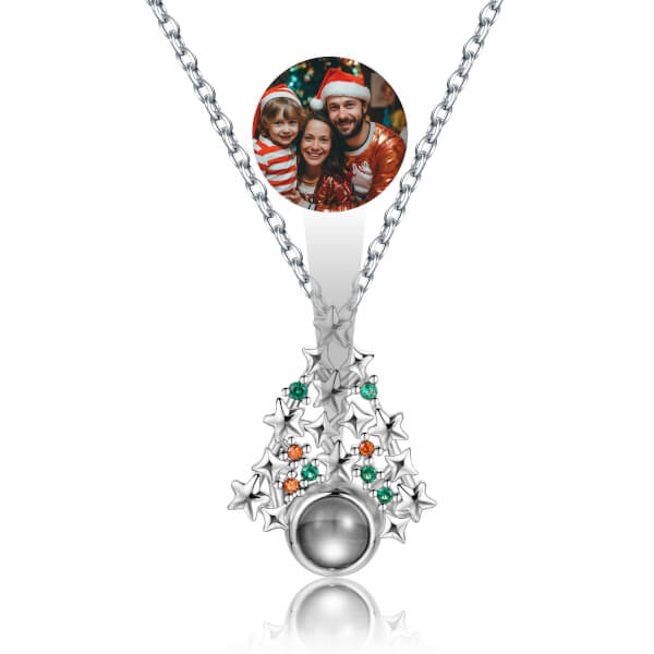 Necklace Christmas tree necklace 2