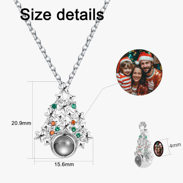 Necklace Christmas tree necklace 2