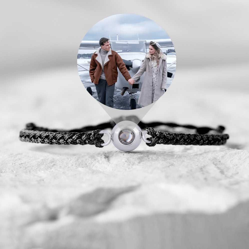 Custom Photo Bracelet silver