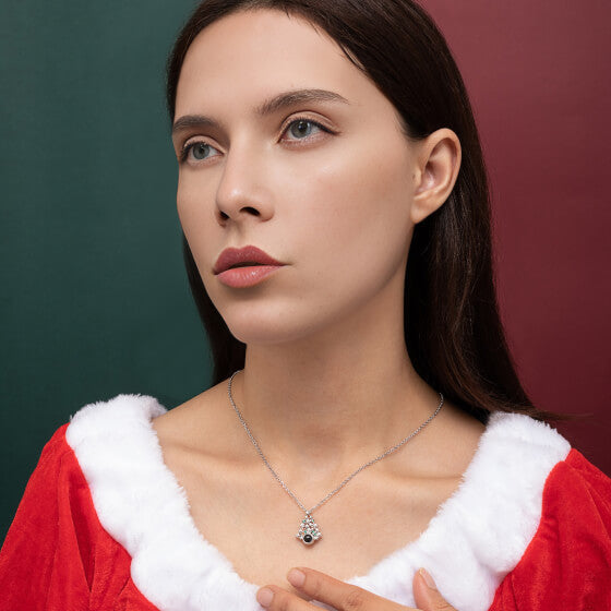 Necklace Christmas tree necklace 2