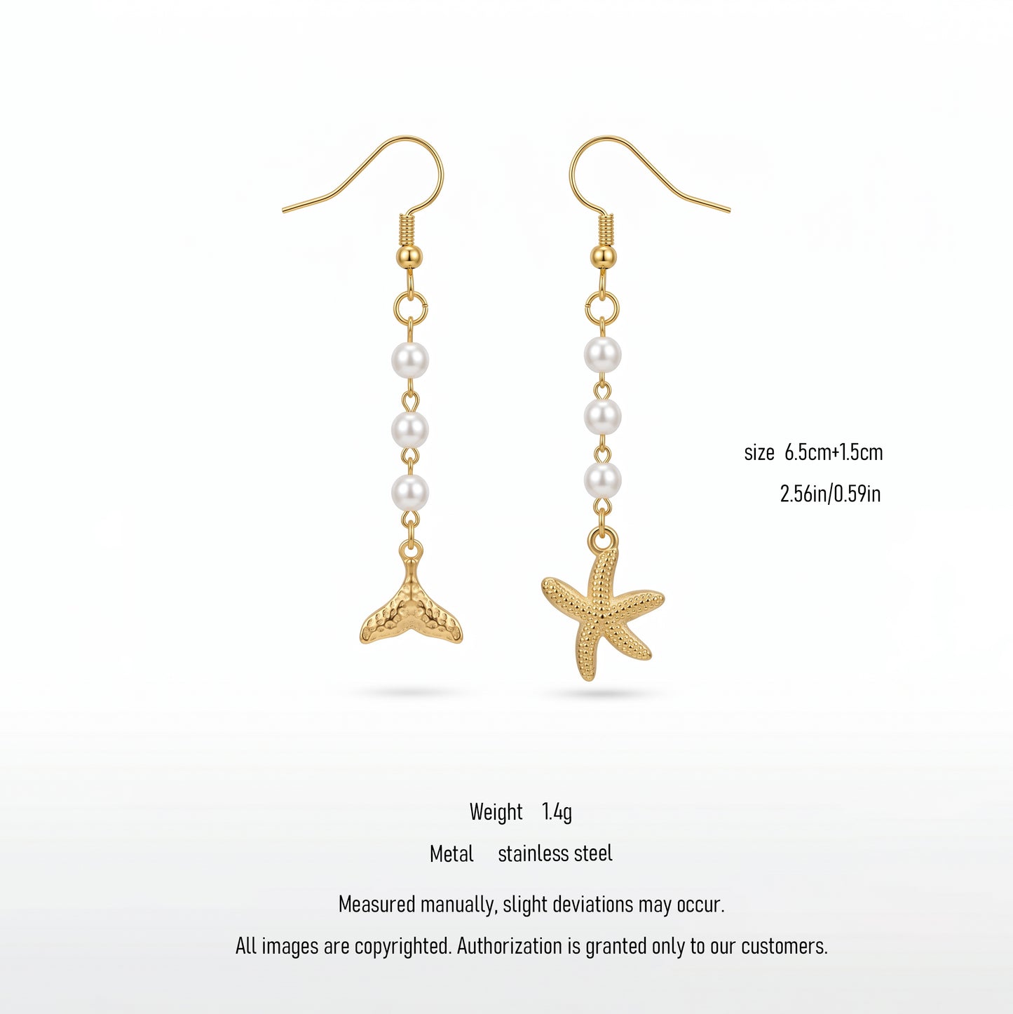 Versatile Summer Pearl Drop Earrings - Daily & Vacation Wear