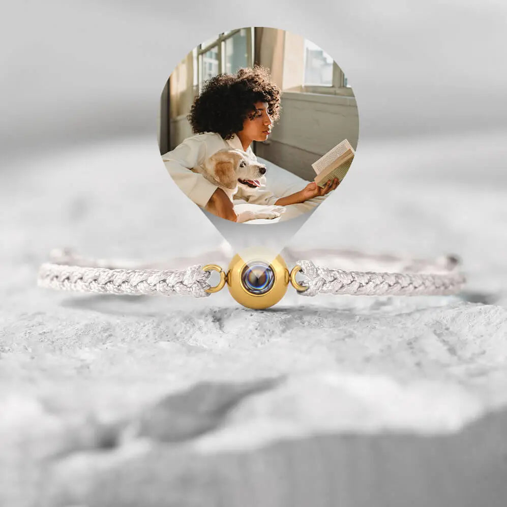 Custom Photo Bracelet #125White