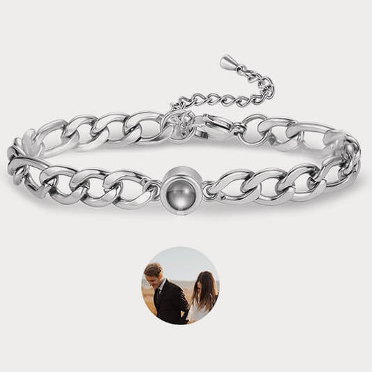 Silver Cuban bracelet