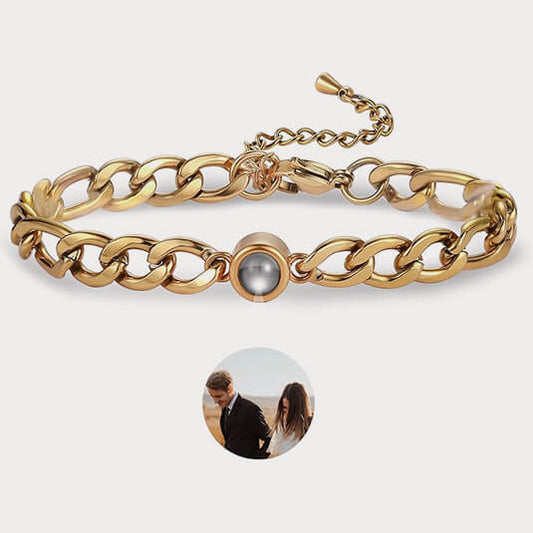 Gold Cuban bracelet