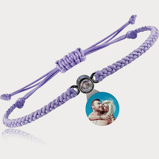 Purple bracelet