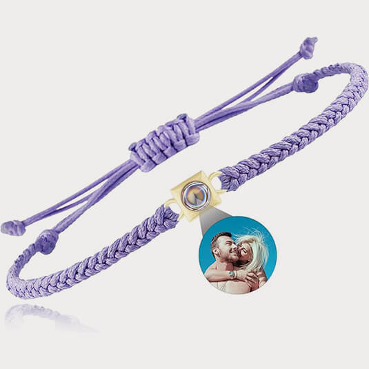 Purple bracelet