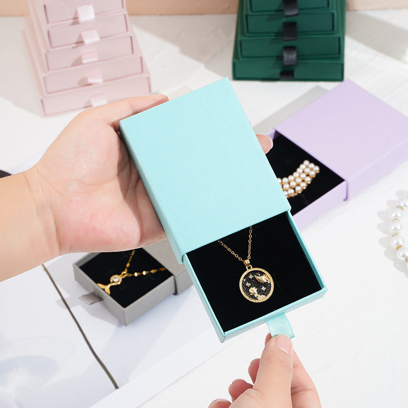 Jewelry box Jewelry necklace earrings ring packing box