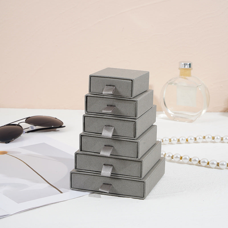 Jewelry box Jewelry necklace earrings ring packing box