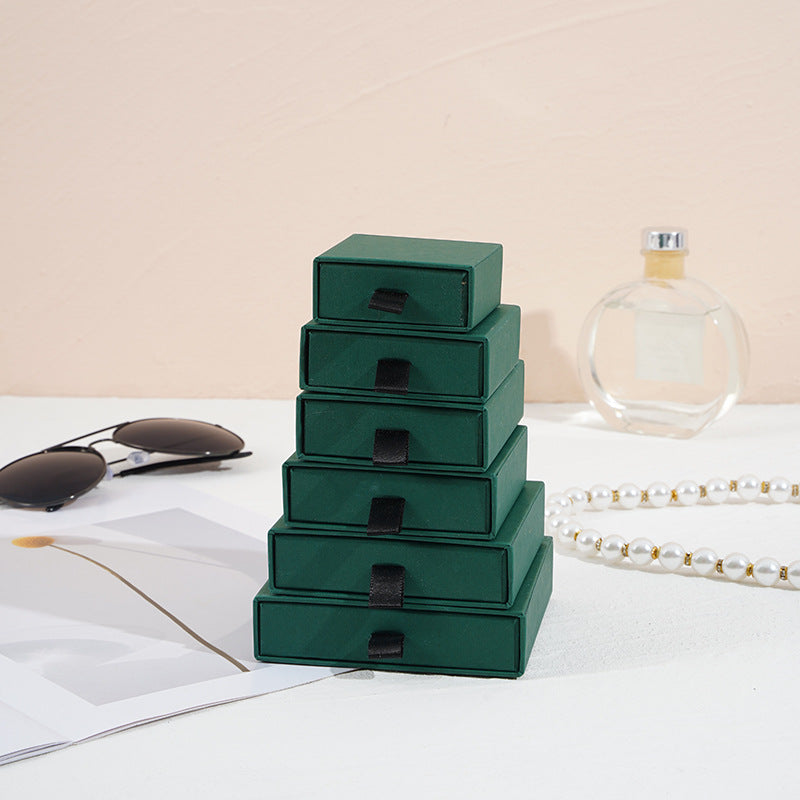 Jewelry box Jewelry necklace earrings ring packing box