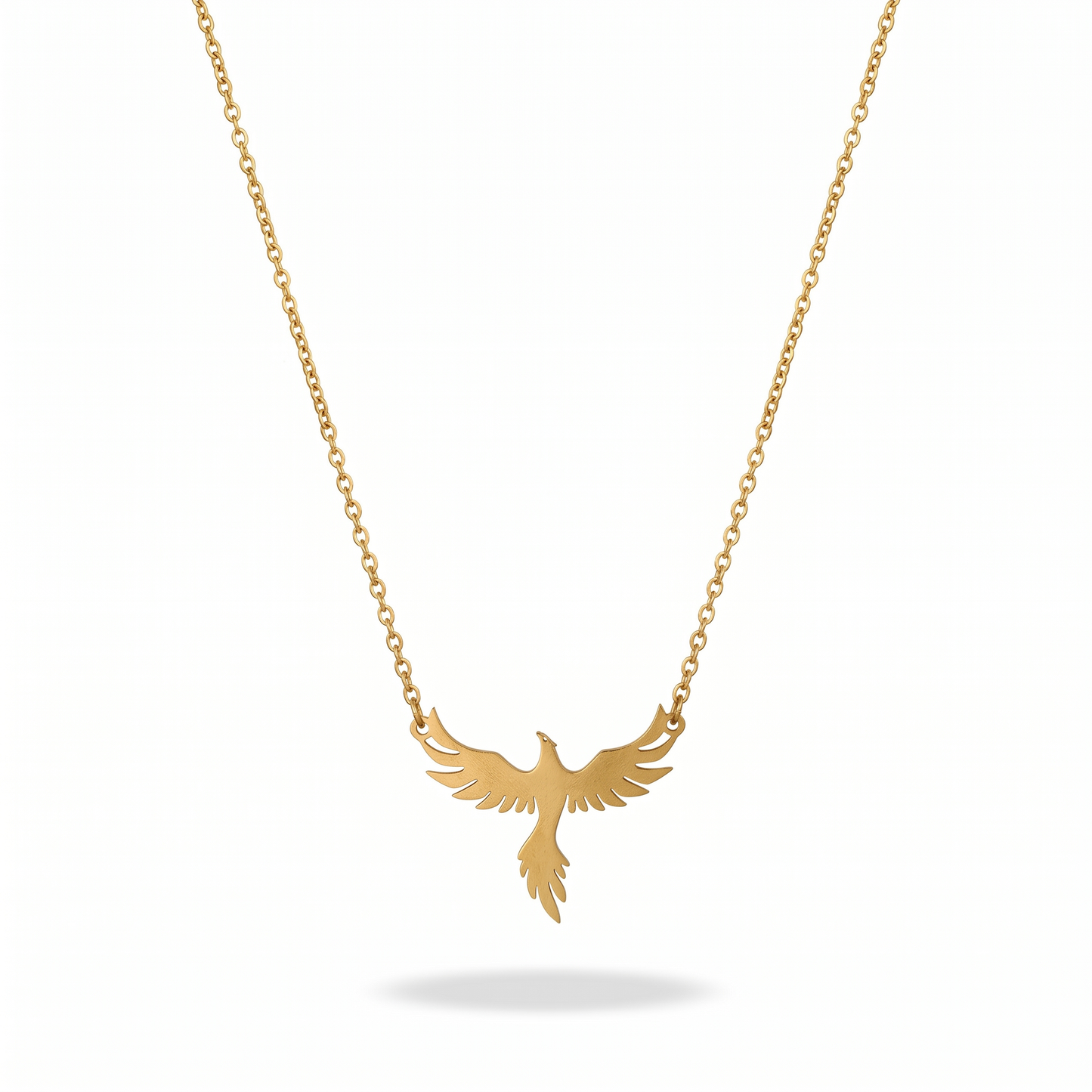 Tarnish-Proof Phoenix Necklace - Durable Daily Wear Jewelry