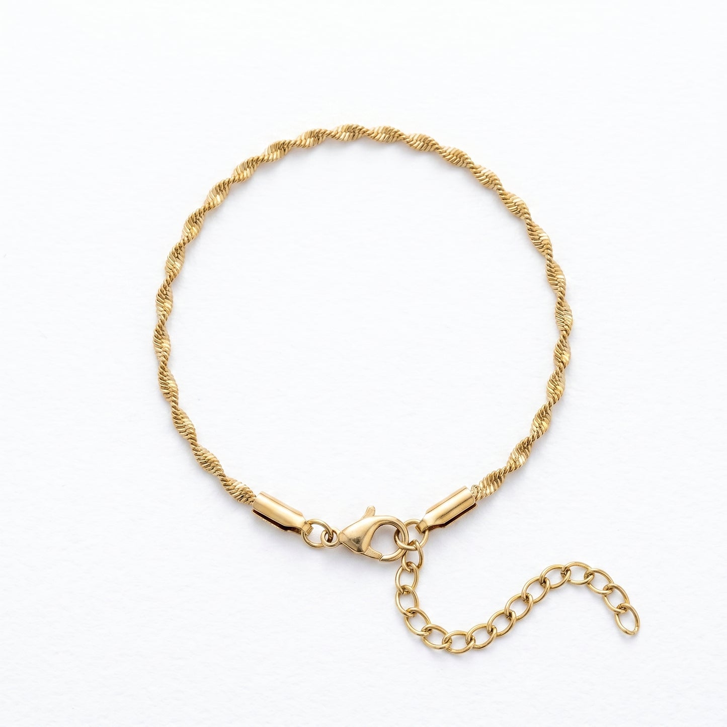 Timeless Twisted Gold Bracelet for Effortless Everyday Style