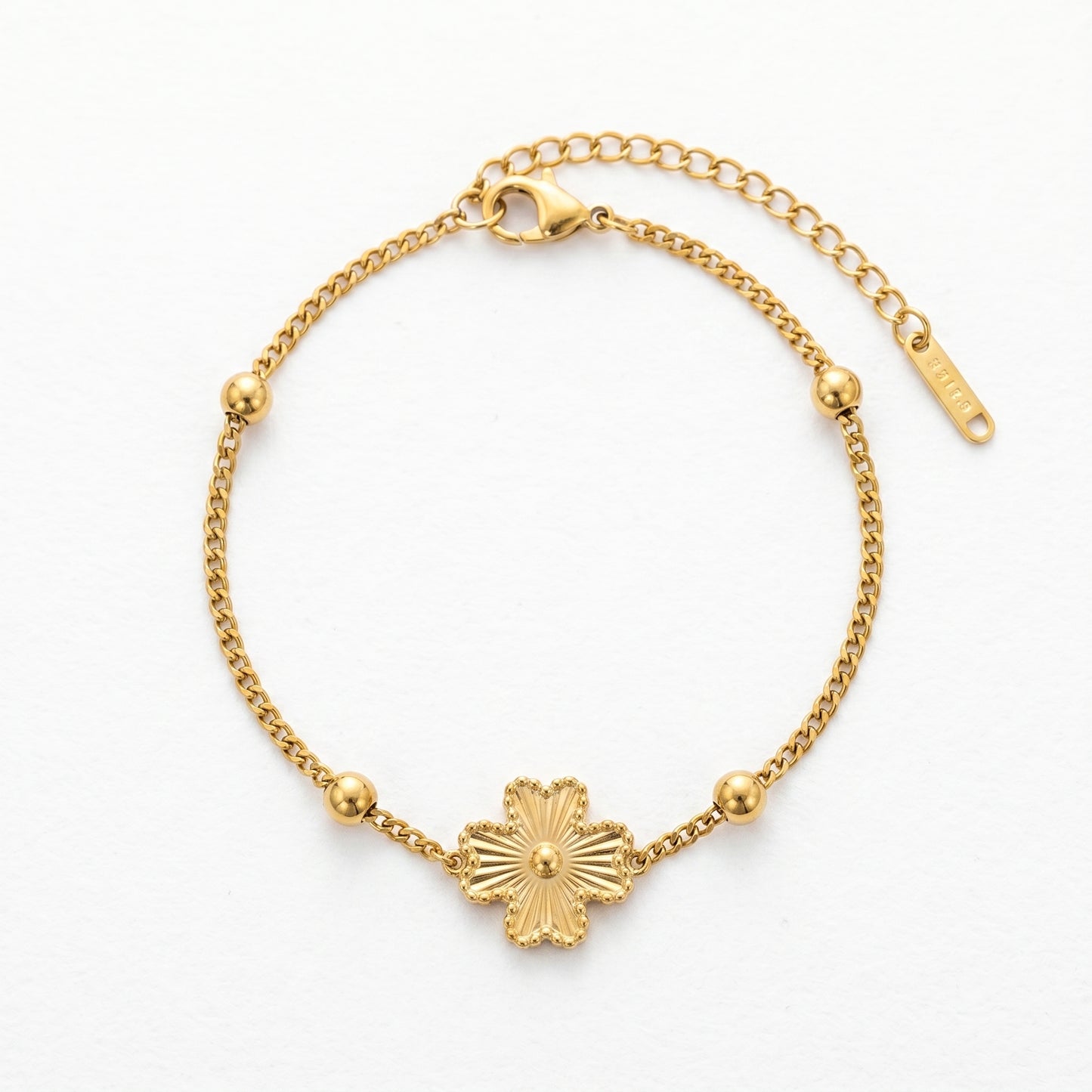 The Delicate Gold Bracelet with Vintage European Charm