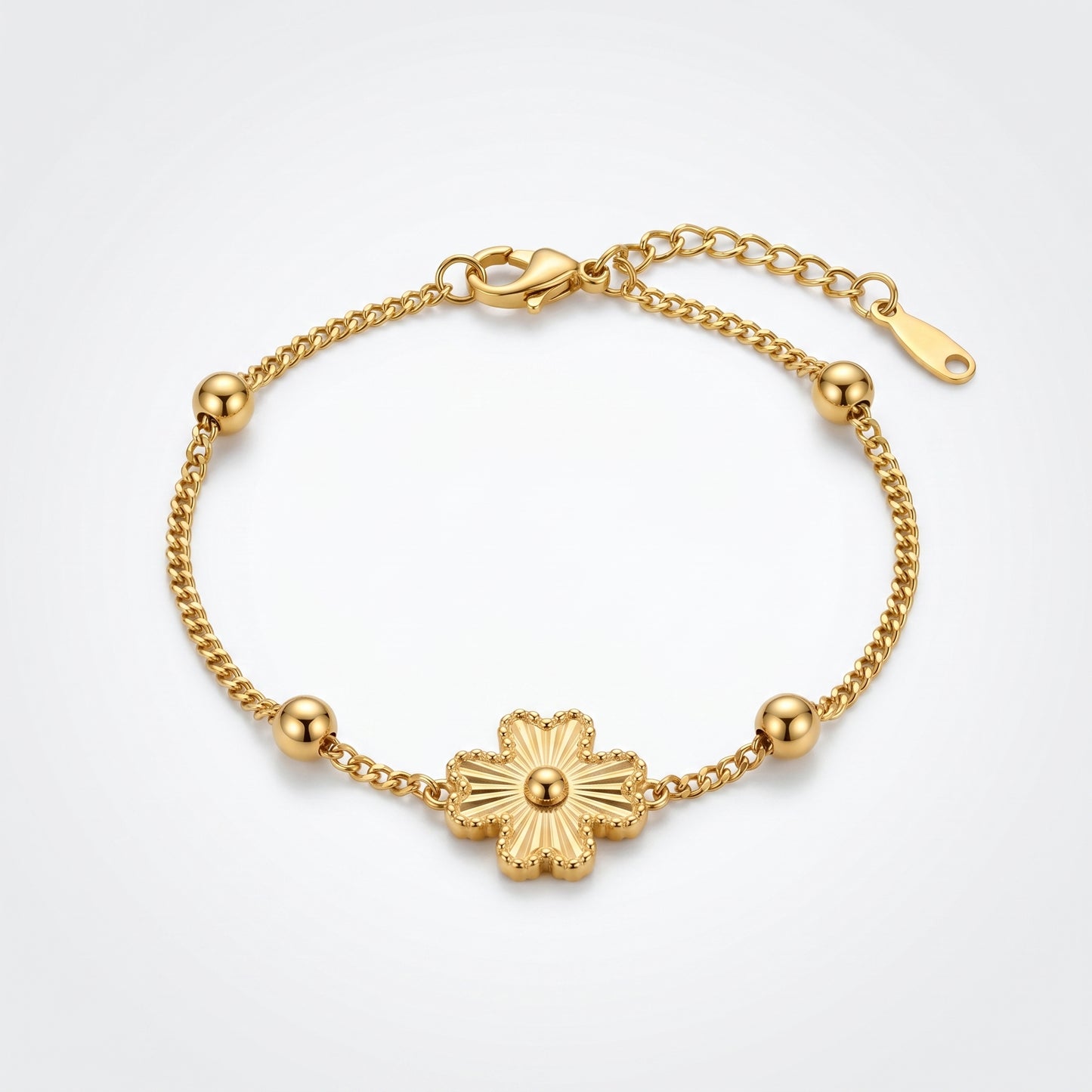 The Delicate Gold Bracelet with Vintage European Charm