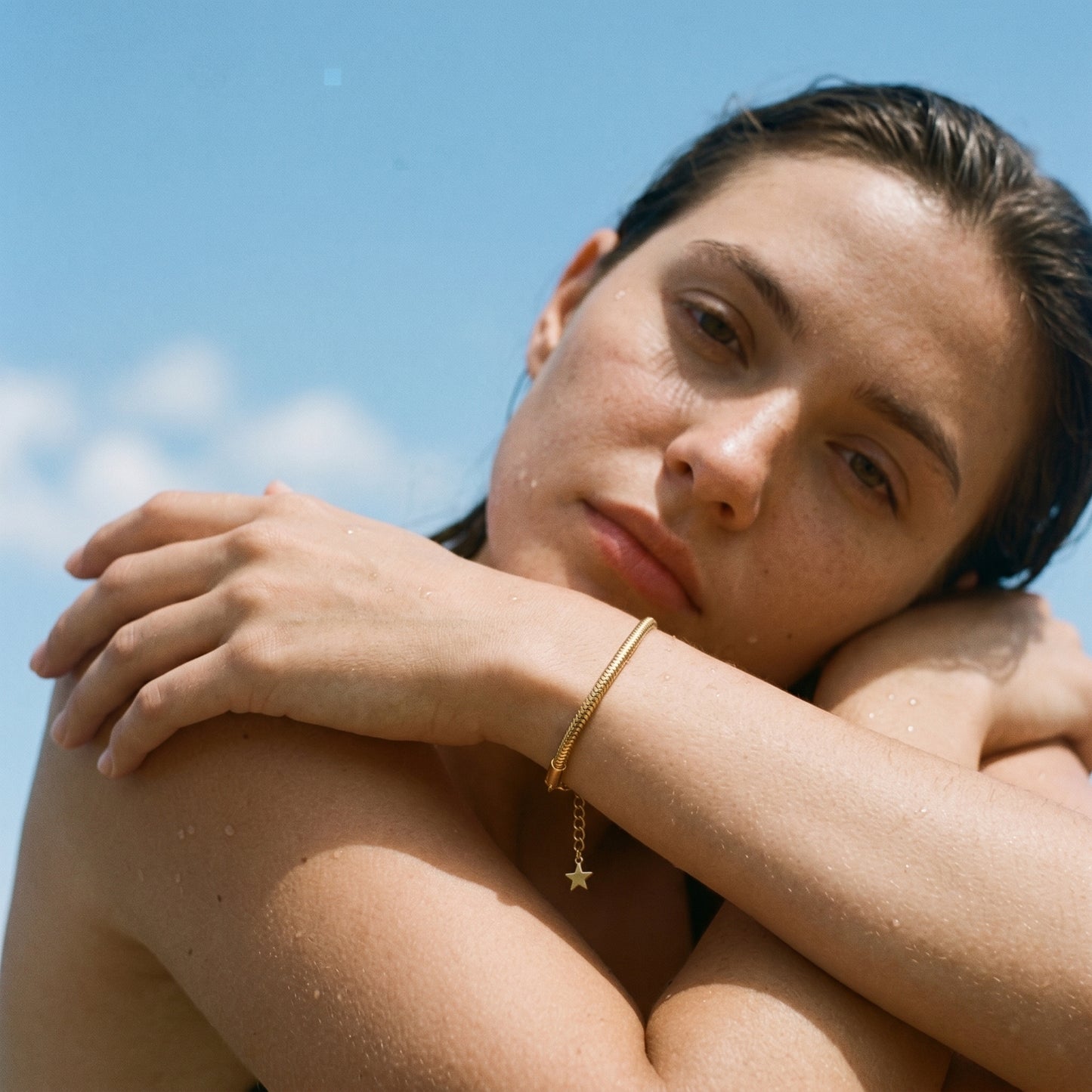 Clean Girl Gold Bracelet – Minimalist Luxury for Everyday Wear