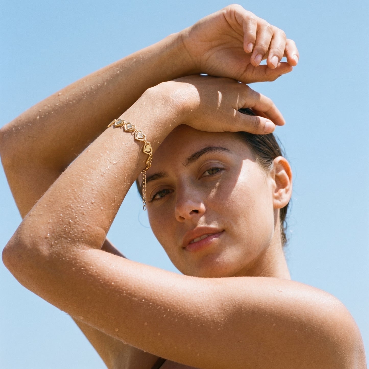Romantic Minimalist Gold Bracelet for Soft Luxury Lovers