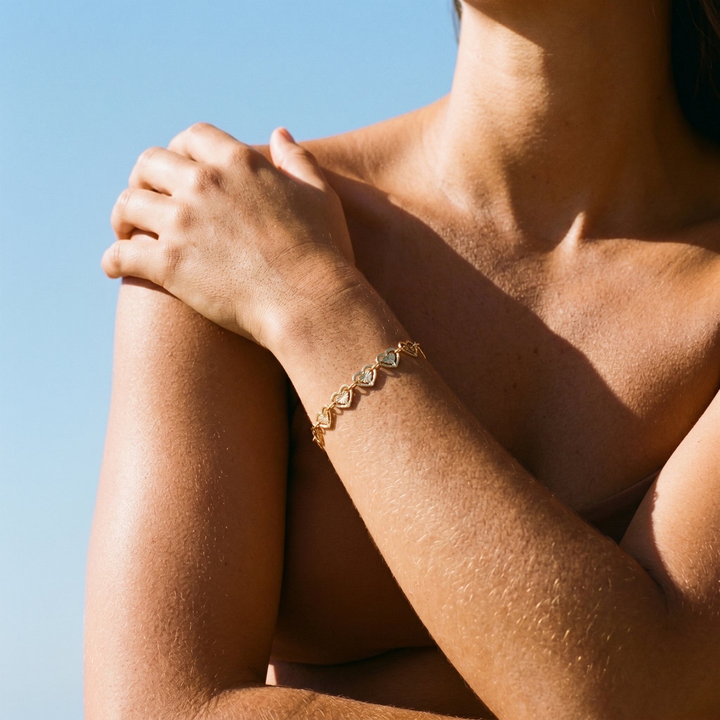 Romantic Minimalist Gold Bracelet for Soft Luxury Lovers