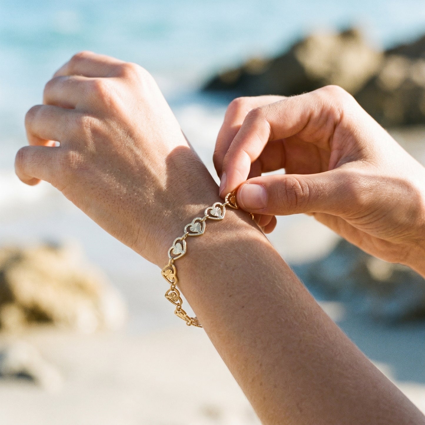Romantic Minimalist Gold Bracelet for Soft Luxury Lovers