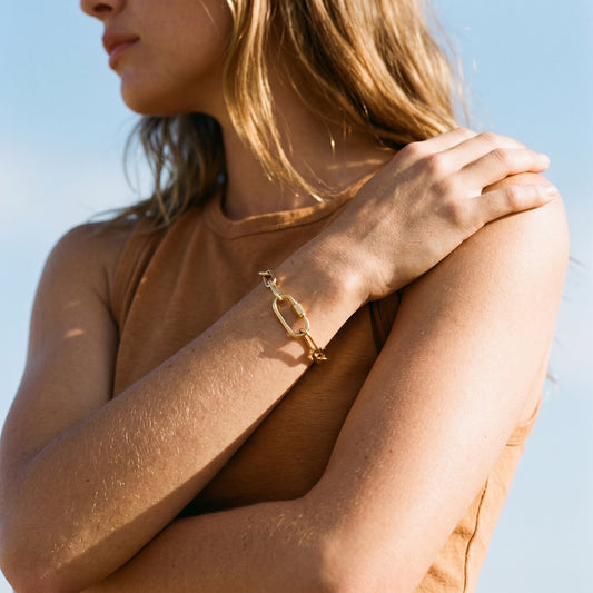 The Gold Chain Bracelet That Makes Every Outfit Look Luxe