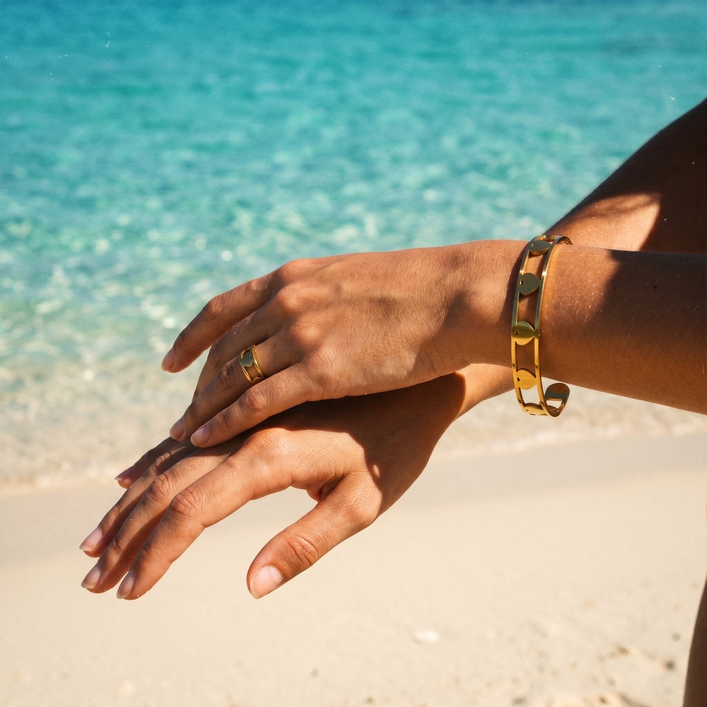 The Matching Gold Set Inspired by Clean Girl Luxury