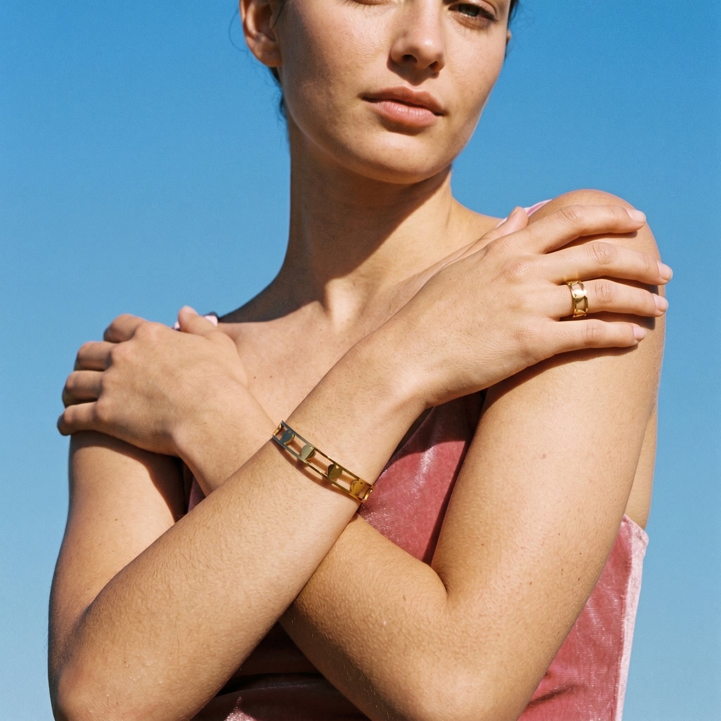 The Matching Gold Set Inspired by Clean Girl Luxury