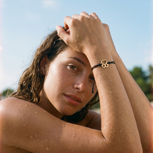 Minimal Protection Bracelet Inspired by Strength and Balance