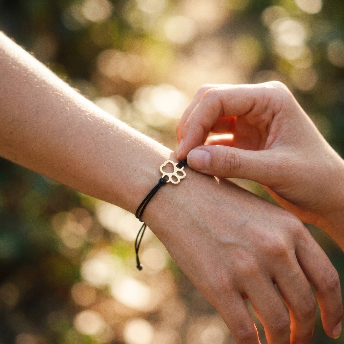 Minimal Protection Bracelet Inspired by Strength and Balance