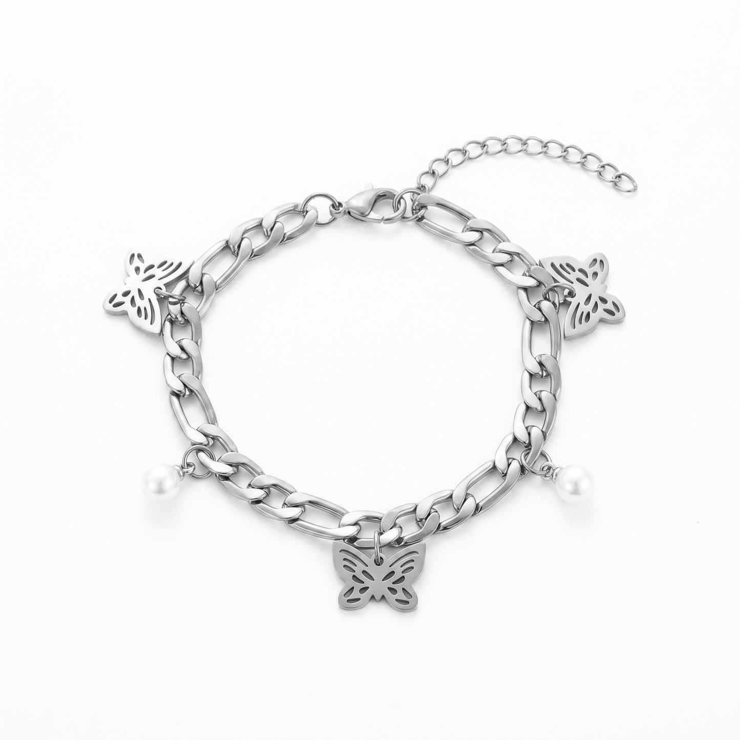 A Little Bold A Little Feminine – Butterfly Chain Bracelet