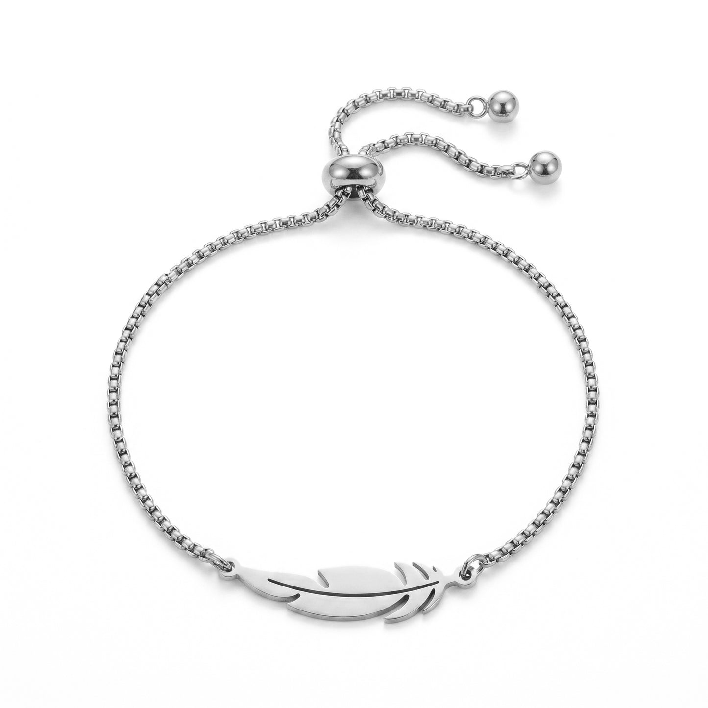 Lightweight Gold Feather Bracelet for Everyday Vacation Energy