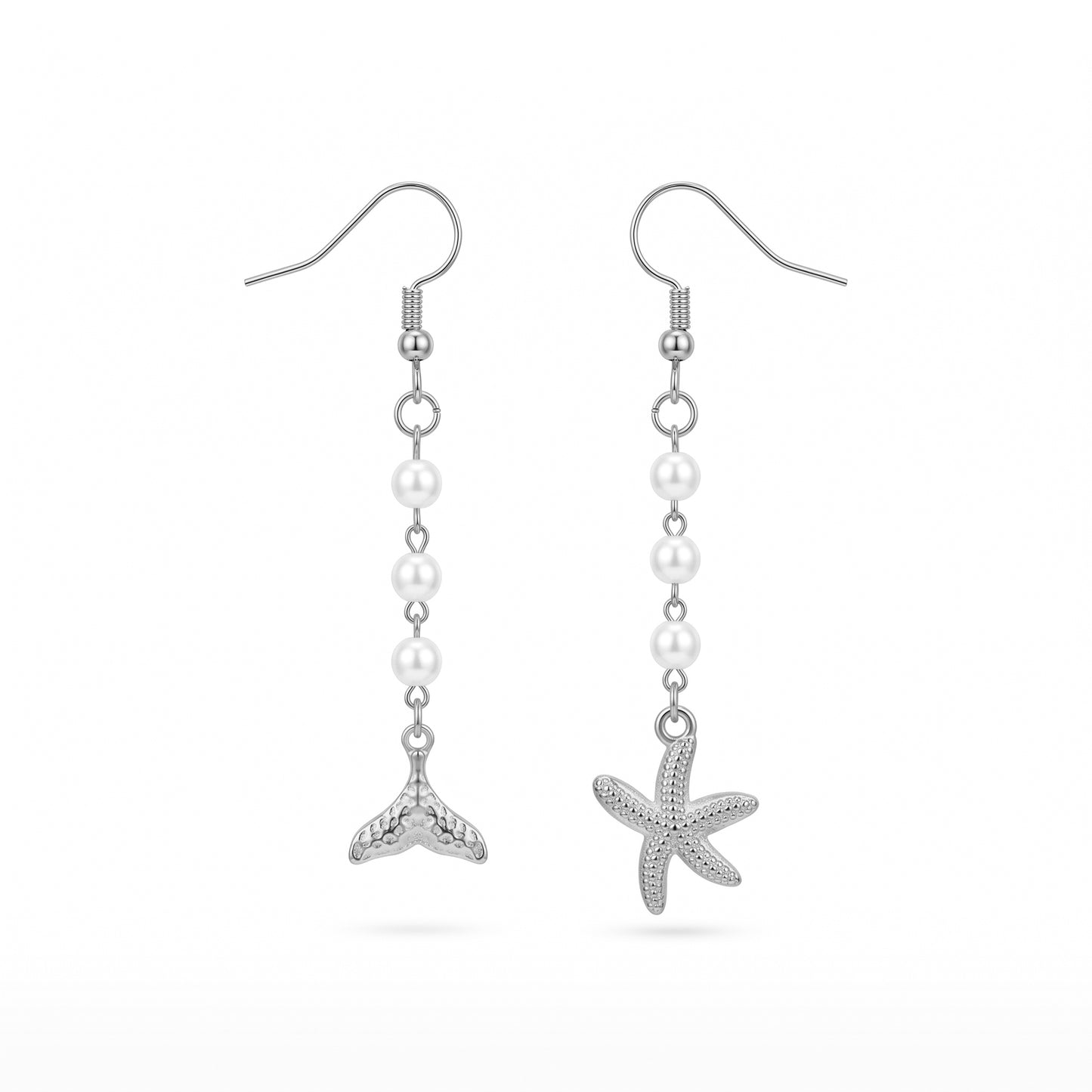 Versatile Summer Pearl Drop Earrings - Daily & Vacation Wear